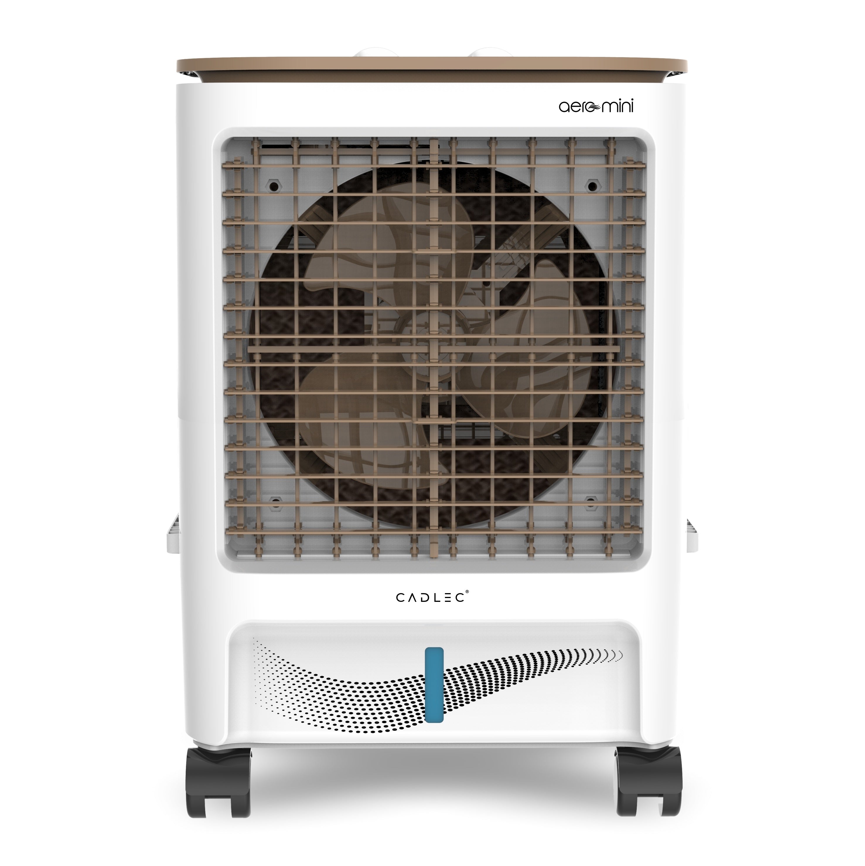 Cadlec AeroMini 20L Personal Air Cooler For Home, High Speed Fan with Powerful Air Throw, Inverter Compatible, Anti-Bacteria Honeycomb Pad, 3 Year Warranty | White