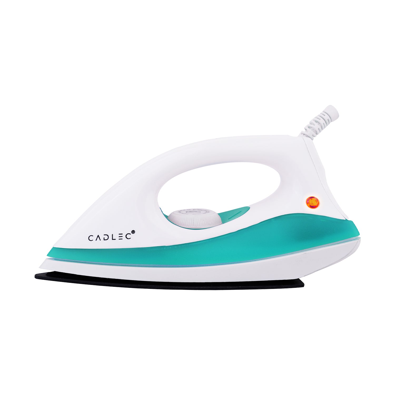 Cadlec Advanced Lightweight Dry Iron with Non-Stick Teflon Coating | 1000W | Sleek Design | 2-Year Warranty